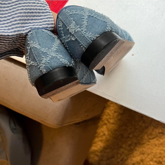 Chanel classic ballet flats denim - Picture 2 of 4